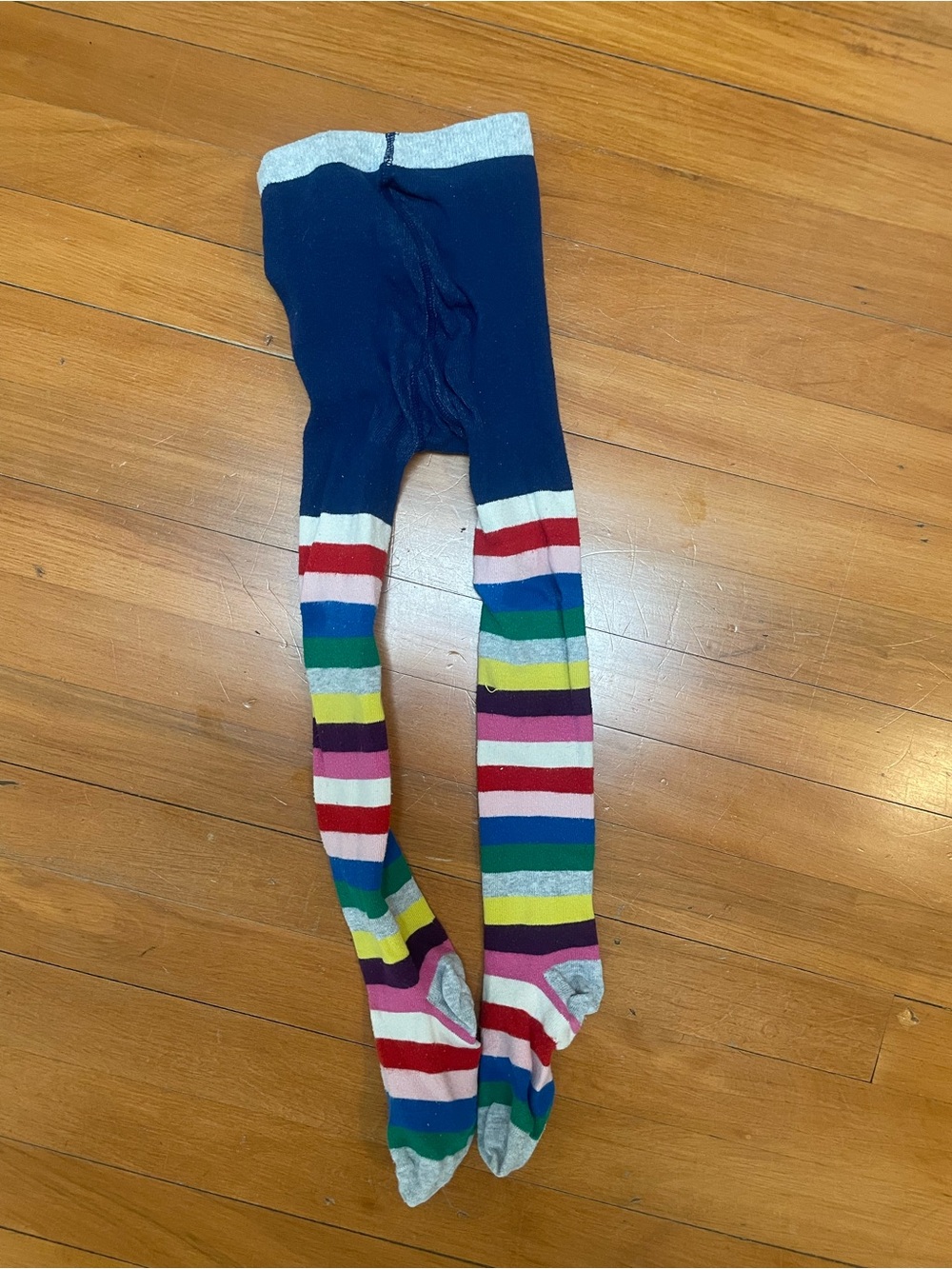 Mini Boden striped tights - size 5-6Y